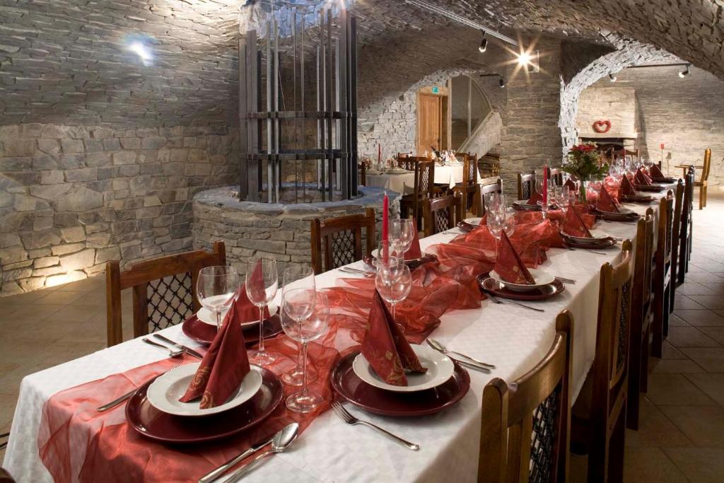 Restaurace v ubytování Penzion U Veterána