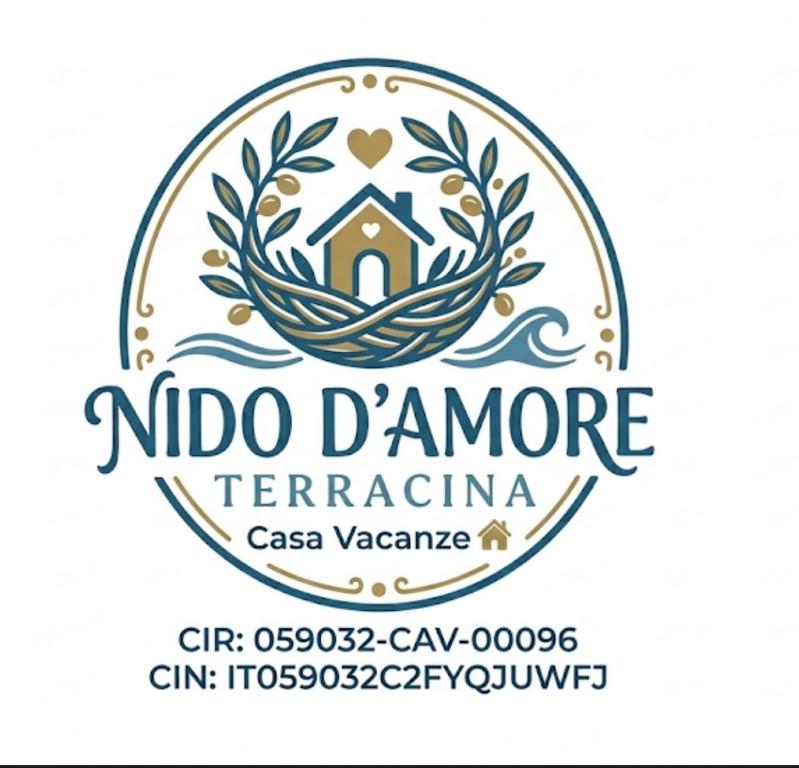 a logo for a ciao darmore terraza cesisquezarma at Nido d'amore a Terracina in Terracina