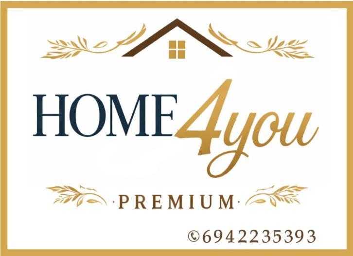 a logo for a home you program at Home4you in Skala Mistegnon