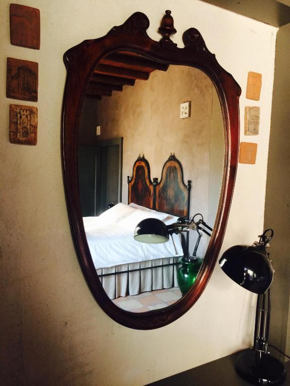 Postel nebo postele na pokoji v ubytování B&B Molino2Rosso