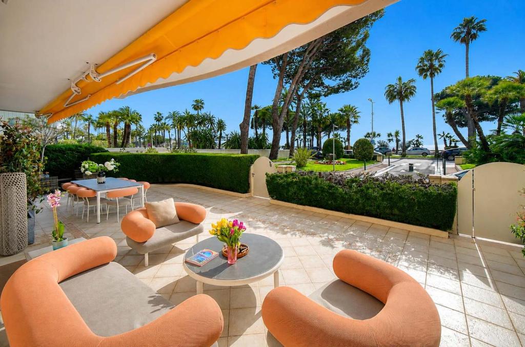 Amelie - Luxury Beachfront Croisette large Terrace Parking