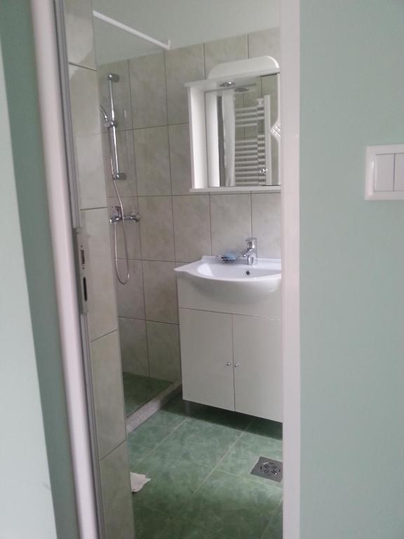 Koupelna v ubytování Marinica Apartman