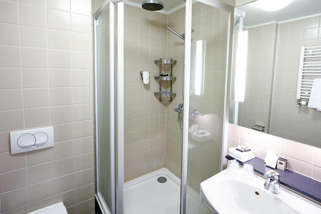 Koupelna v ubytování Hotel Reykjavík Centrum