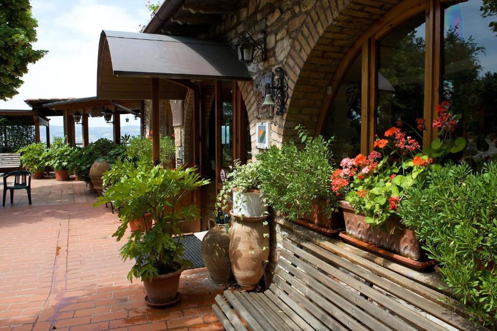 Ogród w obiekcie Hotel Da Angelo