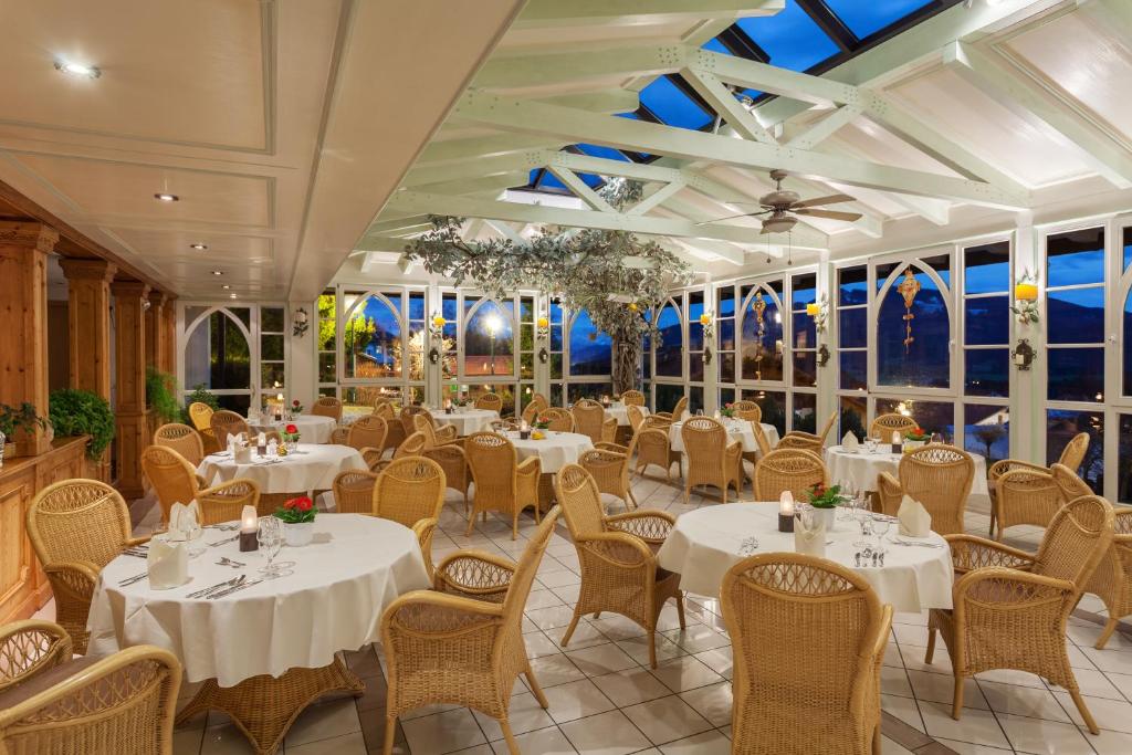 Restaurace v ubytování Parkhotel Tannenhof