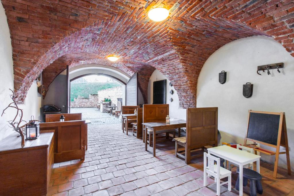 Posezení v ubytování Hotel Salety