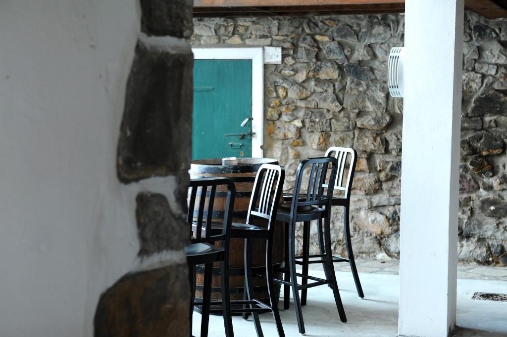 Posezení v ubytování Hôtel Chilhar