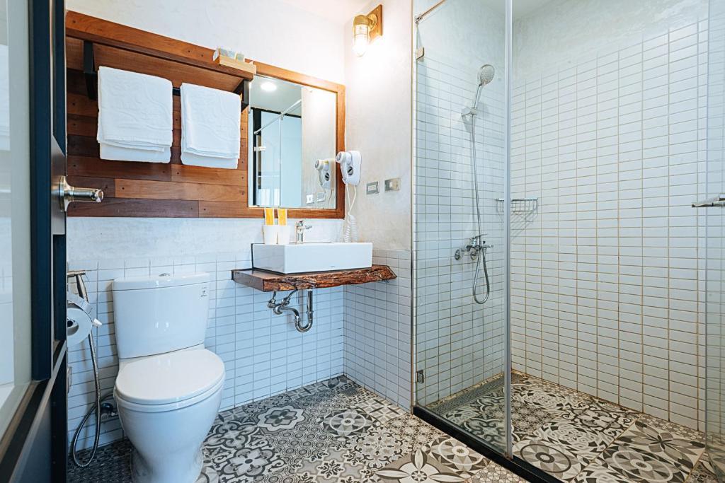 Koupelna v ubytování Chillax Inn B&B