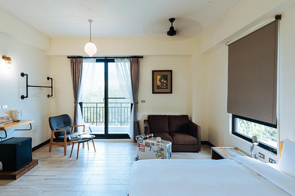 Postel nebo postele na pokoji v ubytování Chillax Inn B&B