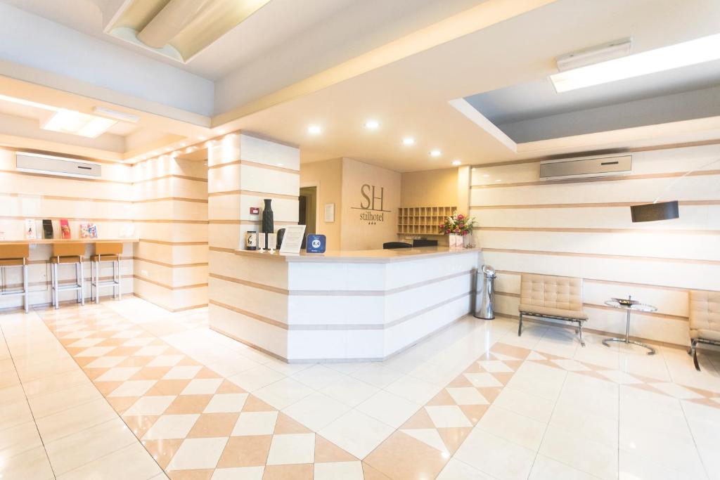 Kuchyňa alebo kuchynka v ubytovaní Stilhotel