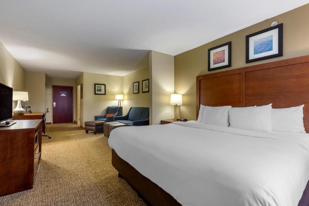 Comfort Inn & Suites Cambridge - 特大号床间 - 禁烟