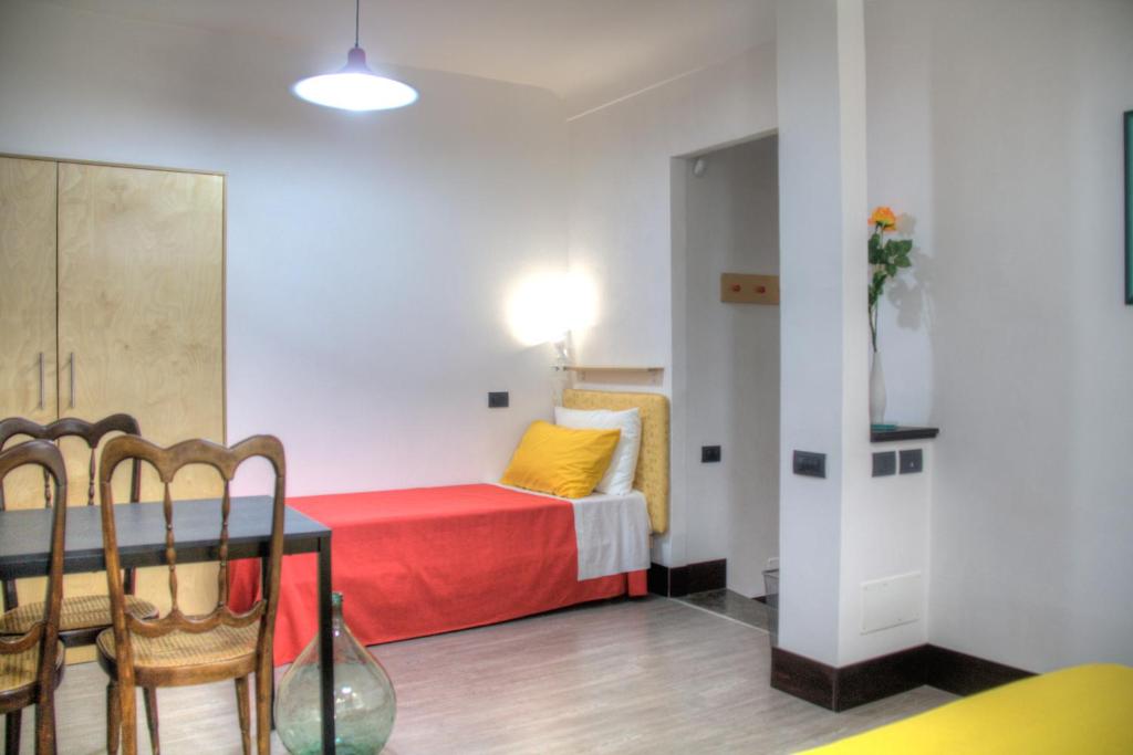 Postel nebo postele na pokoji v ubytování Casa Sogniblei locazione turistica