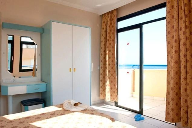 Кровать или кровати в номере Belle Ocean Apart Otel
