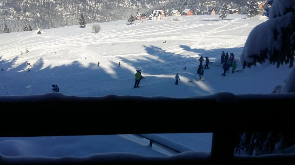 Chalet The Best View v zimě