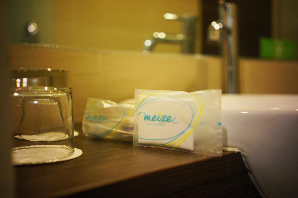 Koupelna v ubytování Meize City Center Bandung