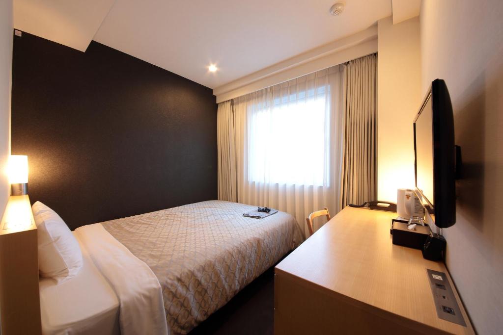 TV a/nebo společenská místnost v ubytování Hotel Asia Center of Japan