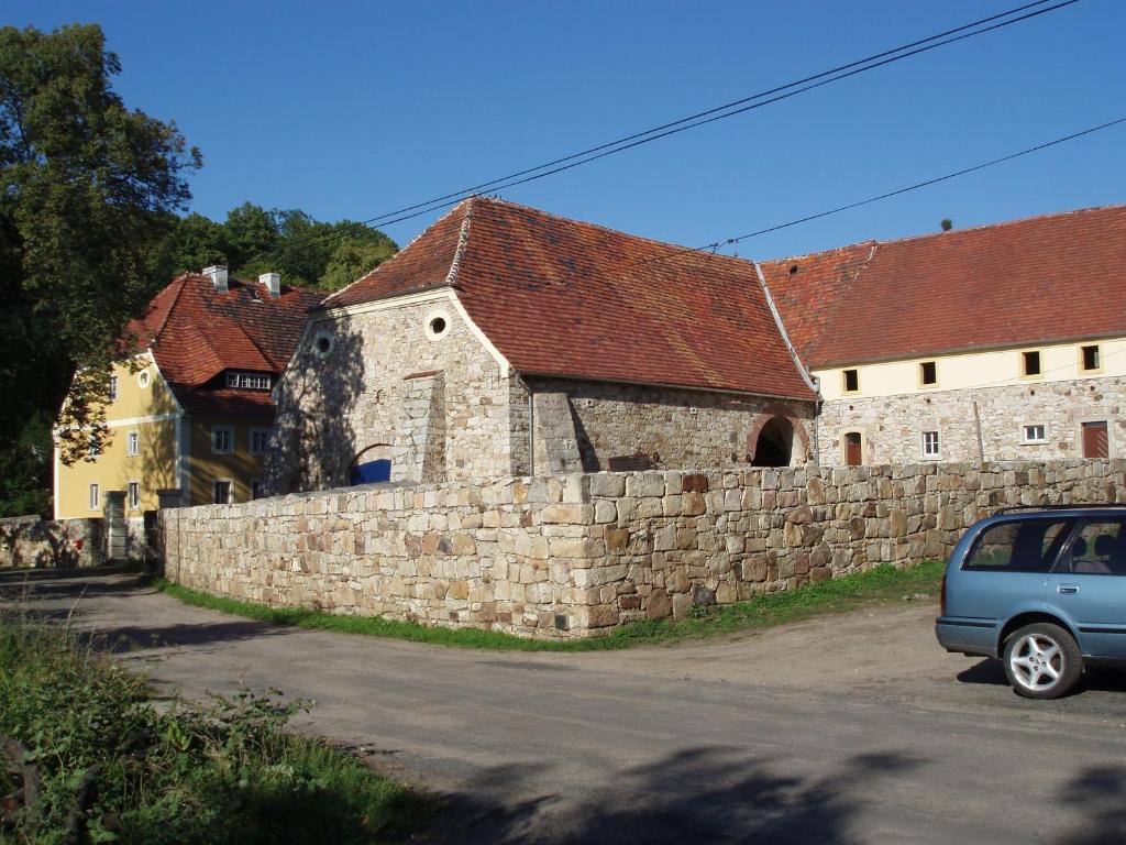 Budova, kde se bed and breakfast nachází