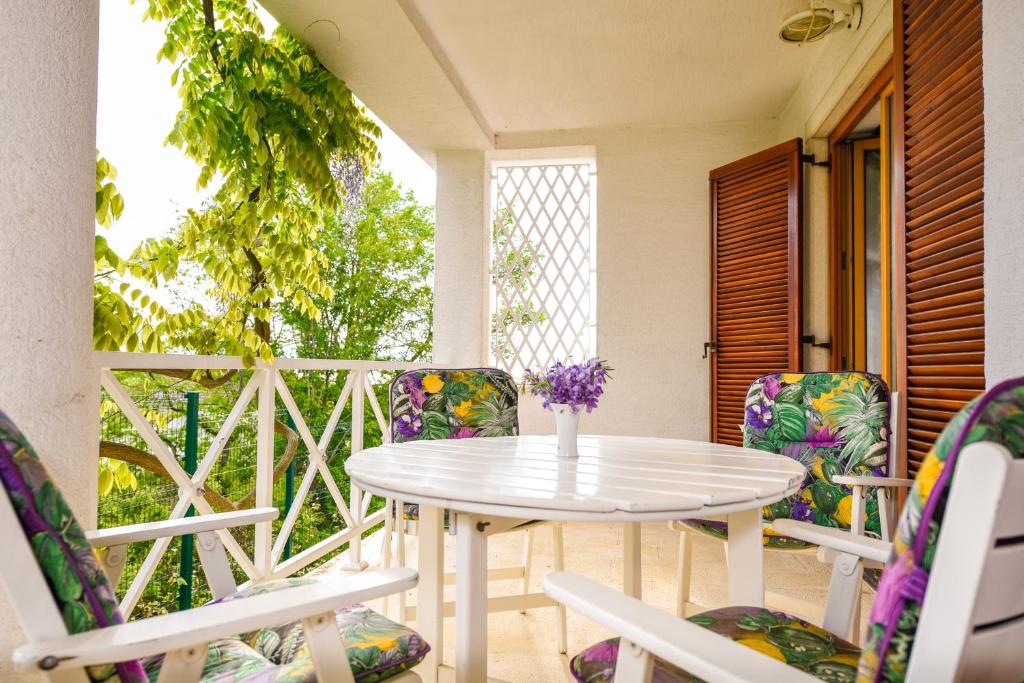 Zahrada ubytování Apartmani Alice