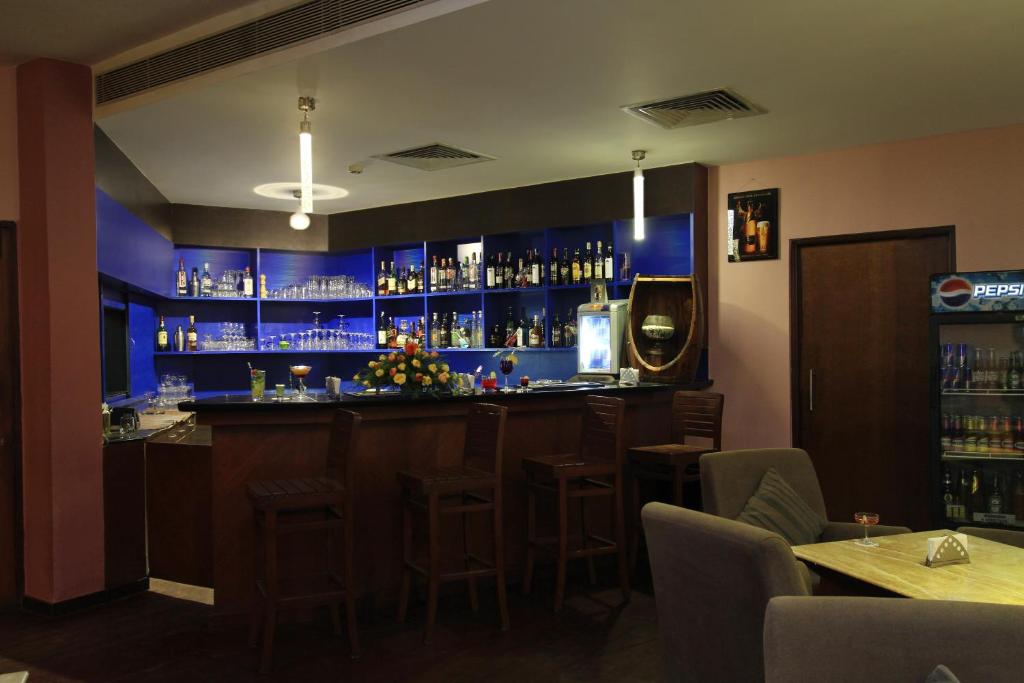 Lounge nebo bar v ubytování Silent Shores Resort & Spa
