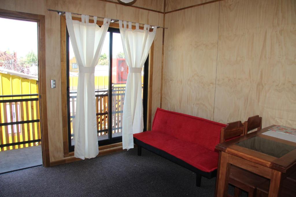 Balkón nebo terasa v ubytování Kapai Departamentos de Turismo