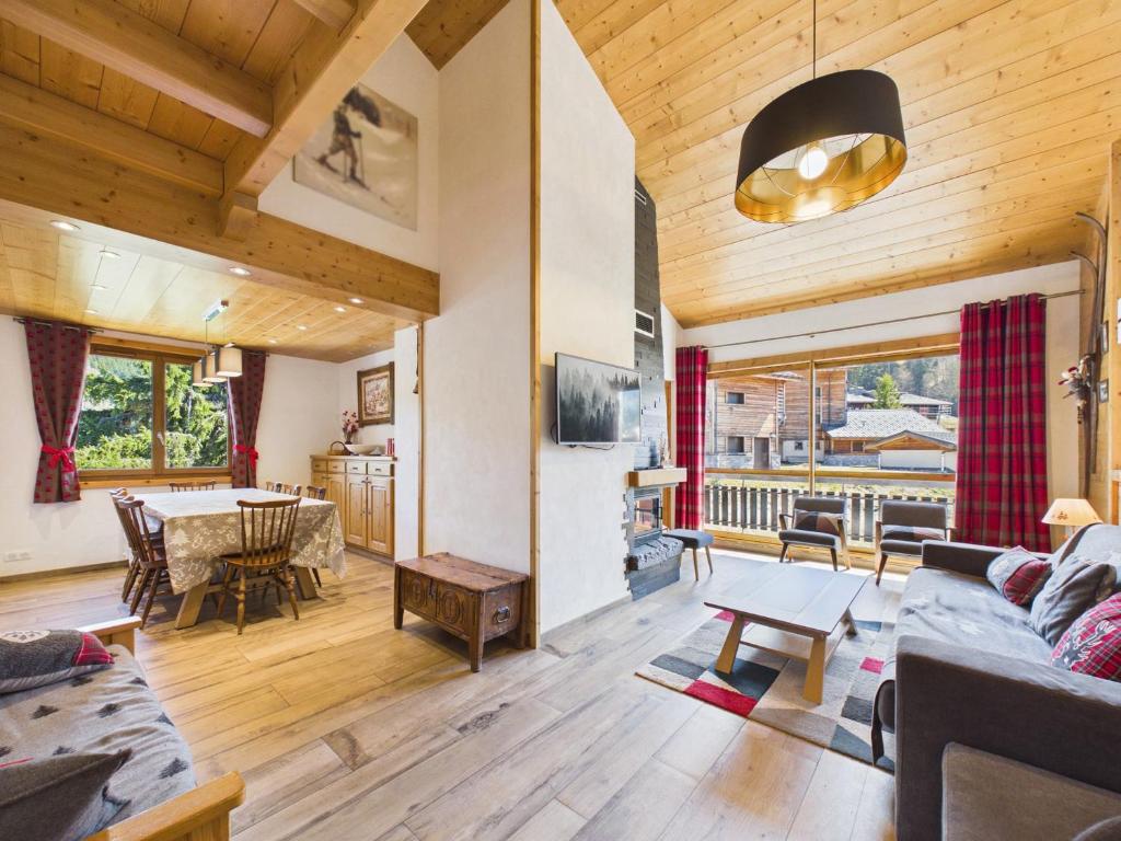 Les Gets - Appartement rénové 12 pers, 4 ch, parking, WIFI, proche piste