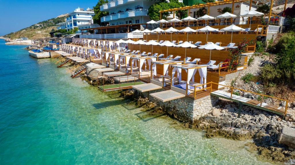 Luxury Villa Alisja Sarande with Private Beach