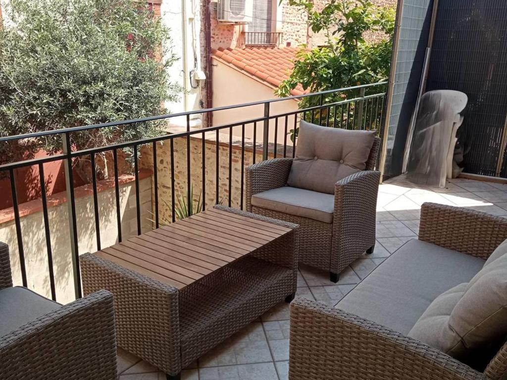 Maison de village climatisée, terrasse, 6-8 pers, Canet-en-Roussillon
