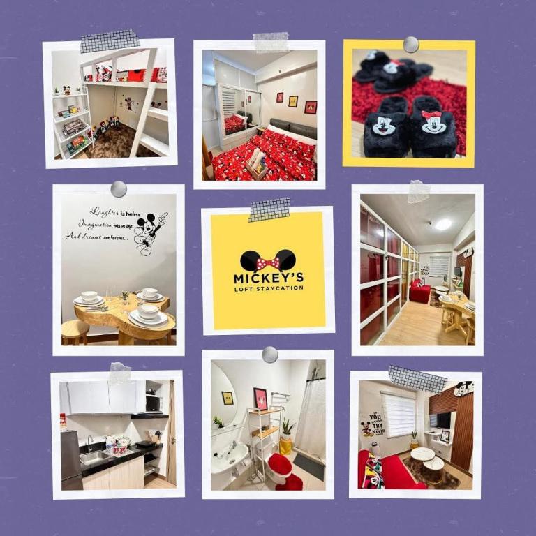 a collage of pictures of a room at Hope residences 501 building b in Trece Martires