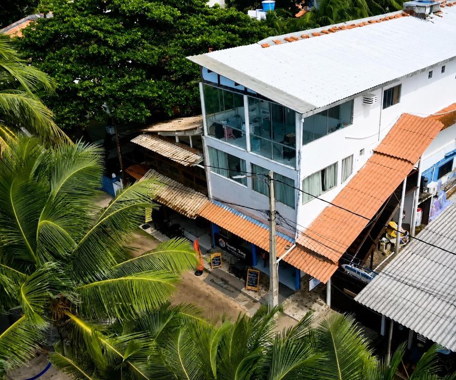 an overhead view of a building at Pousada Recanto Paradise in Porto De Galinhas