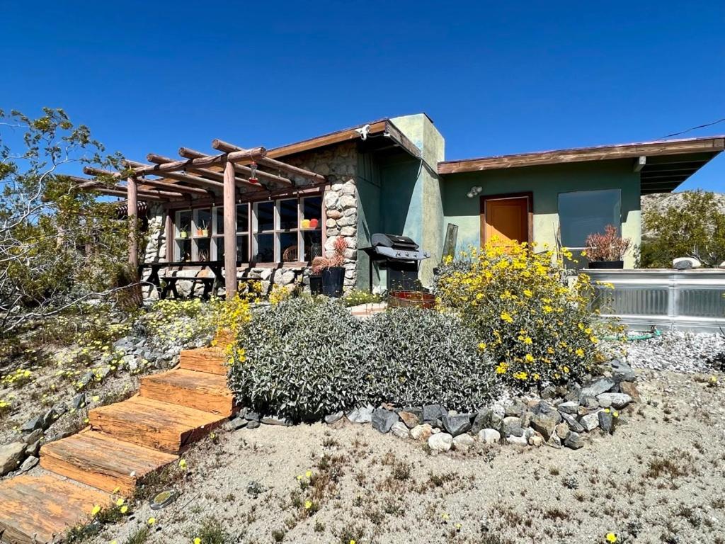 a house on the side of a hill at Casa Soza in White Water