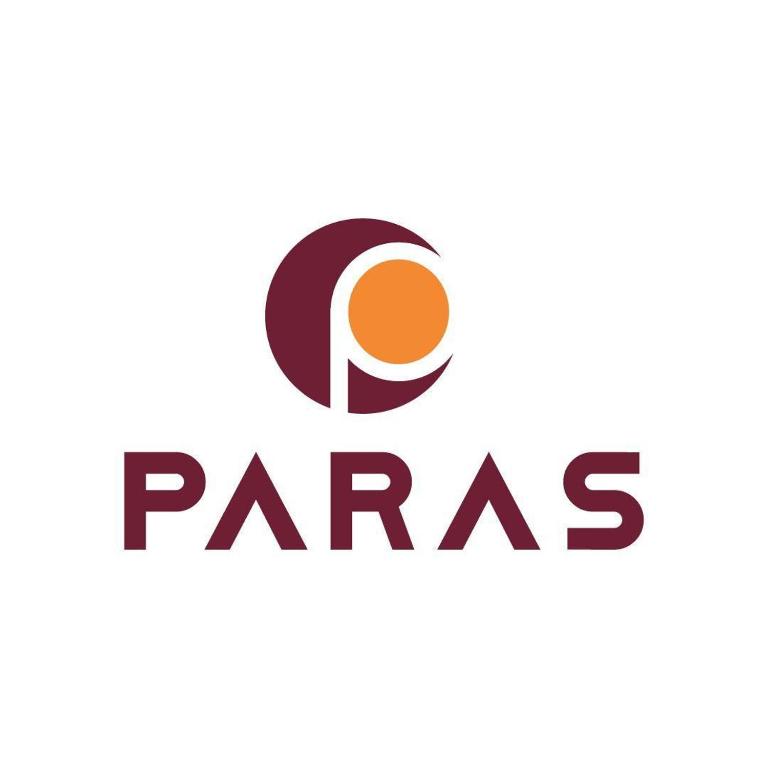 a logo for a paras company at Hotel paras in Dera Bassi