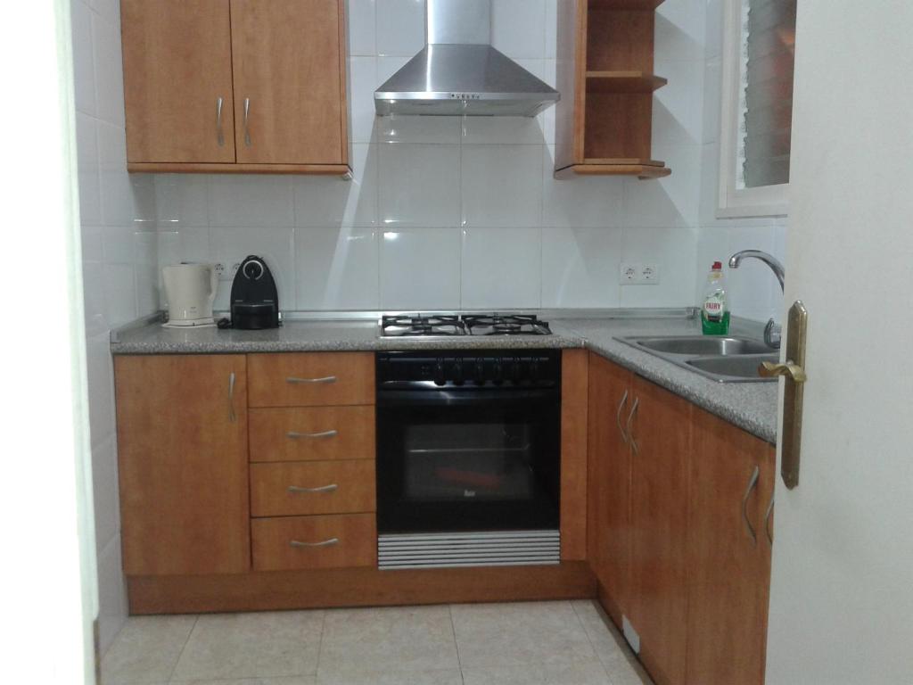 Kuchyňa alebo kuchynka v ubytovaní Maison Lamic 1