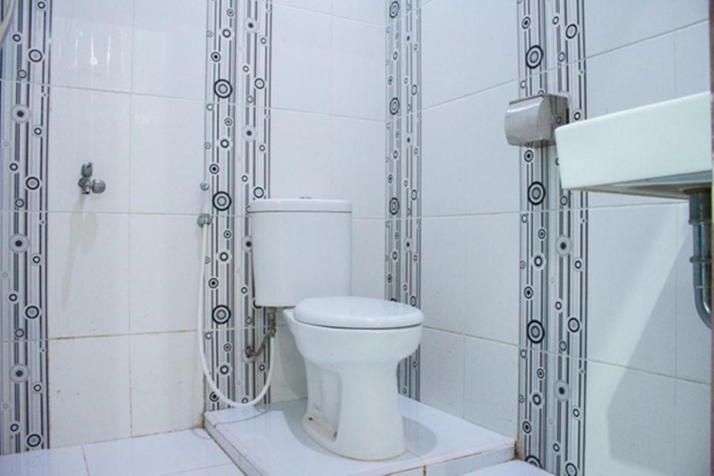 Koupelna v ubytování Hotel Alifa Syariah