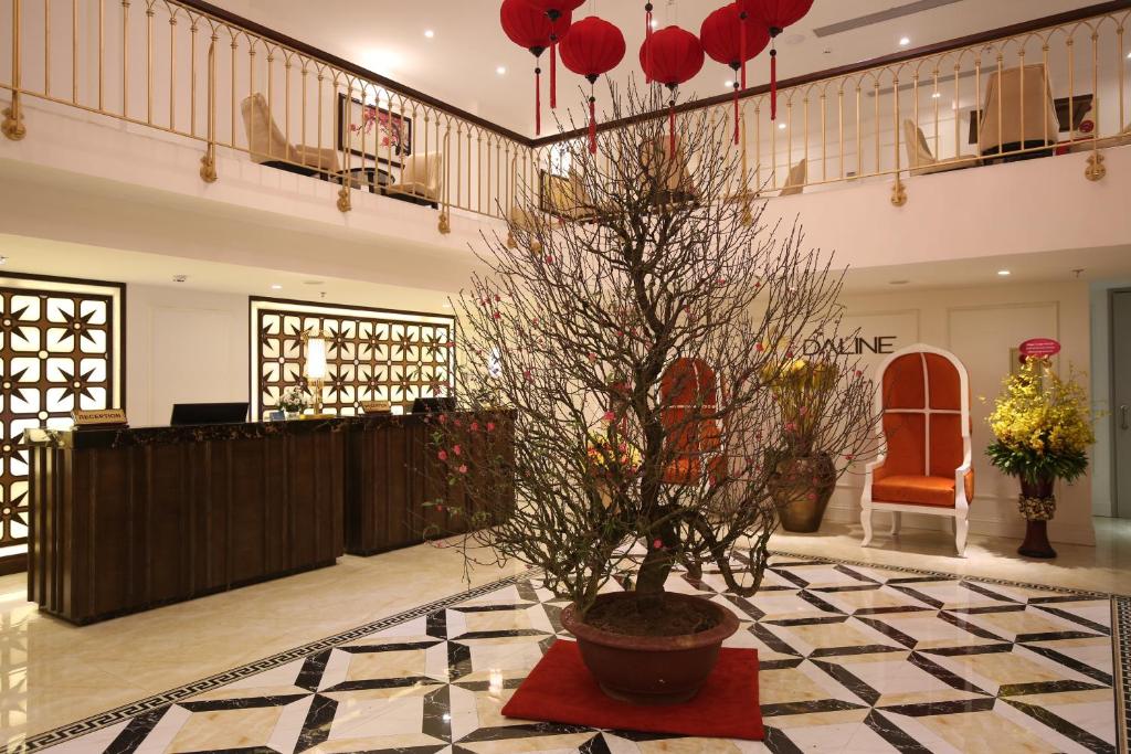 Vstupní hala nebo recepce v ubytování Adaline Hotel and Suite