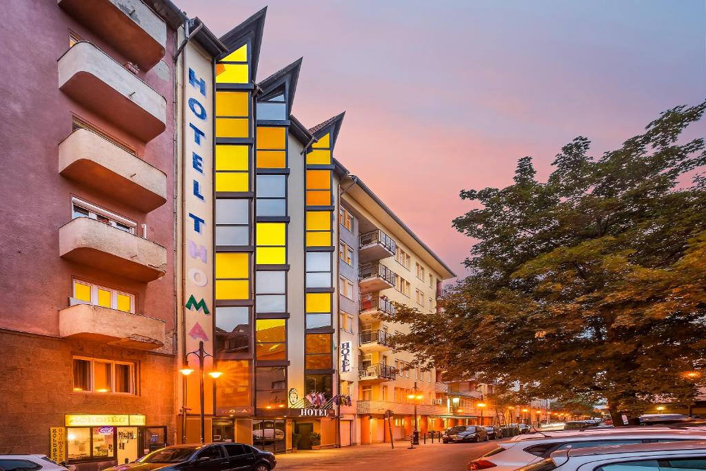 Budova, v ktorej sa hotel nachádza