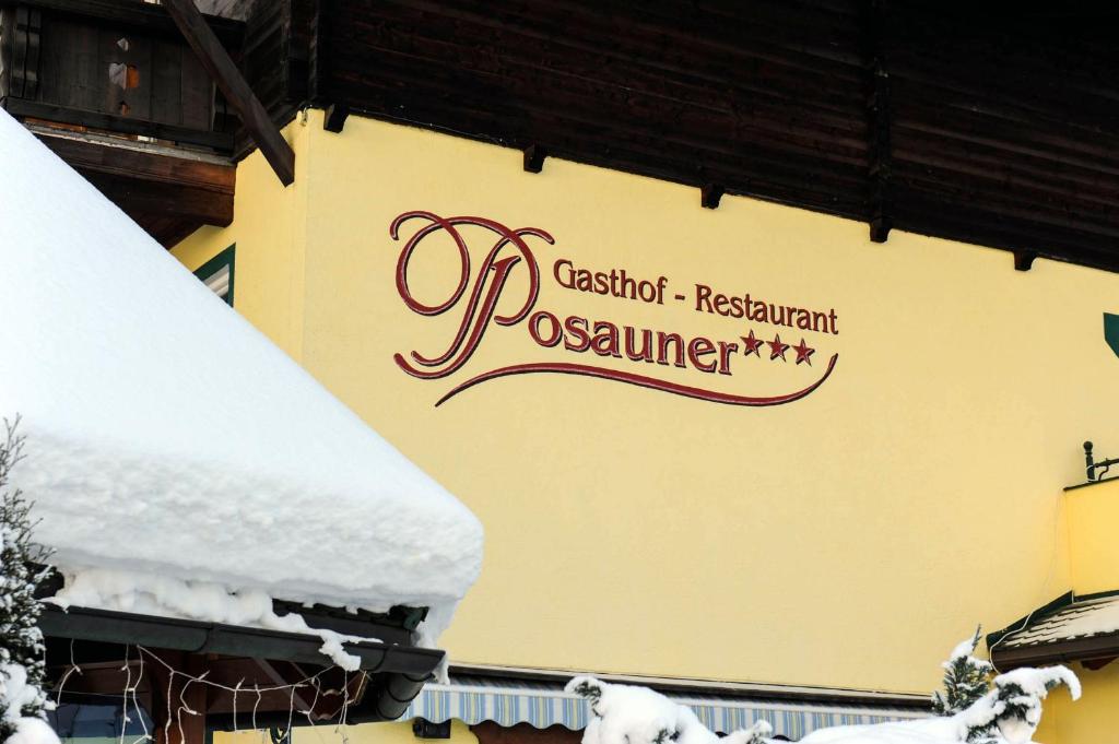 Hotel Posauner v zimě