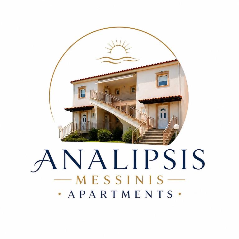 a logo for anopoulos assessments apartments at Analipsis Messinis Apartments in Análipsis