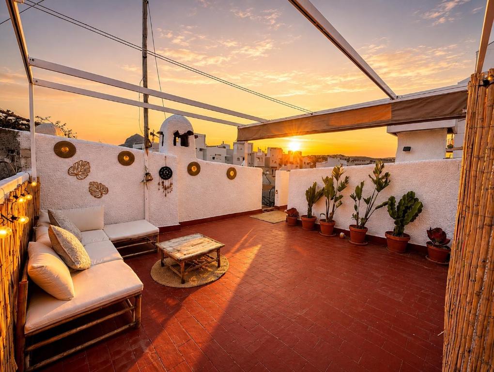 Seaside roofterrace apartment