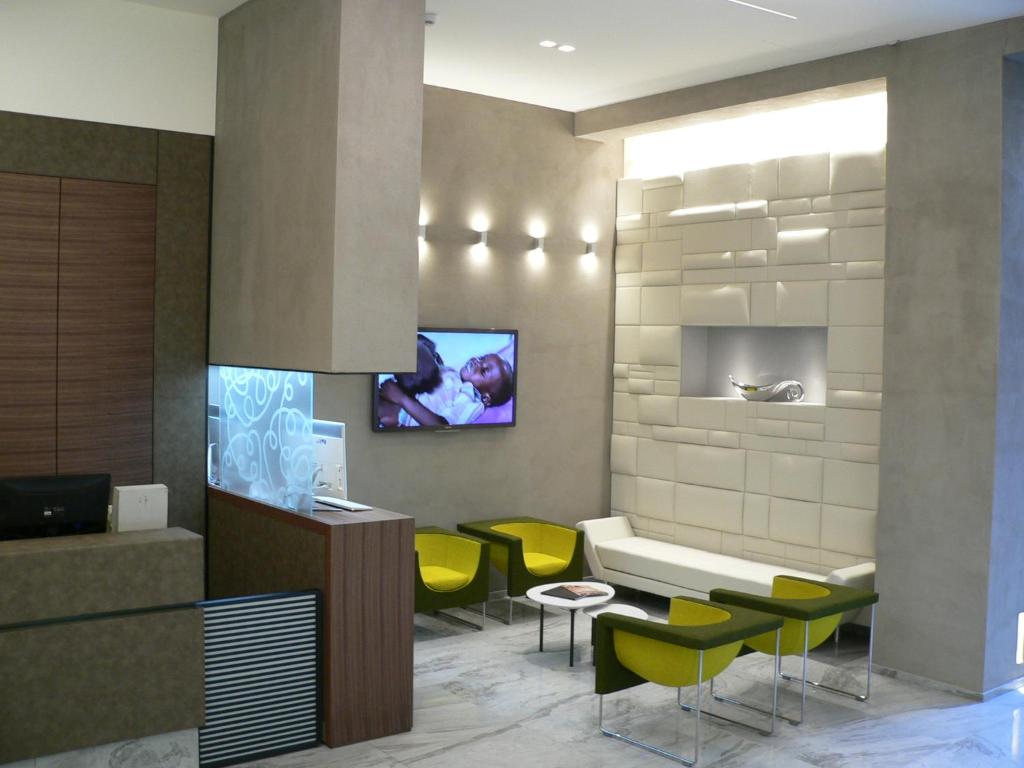 TV a/nebo společenská místnost v ubytování Hotel Soperga