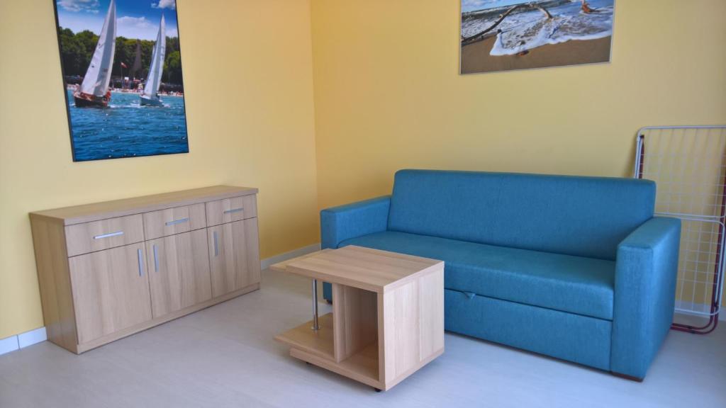 Posedenie v ubytovaní Apartament Posejdon Kołobrzeg