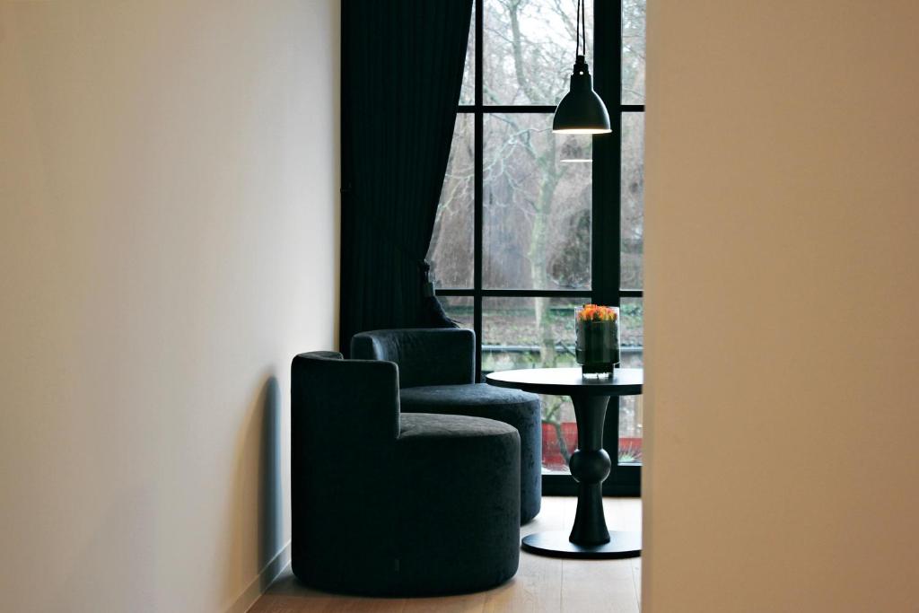 Posezení v ubytování B&B VIENNA