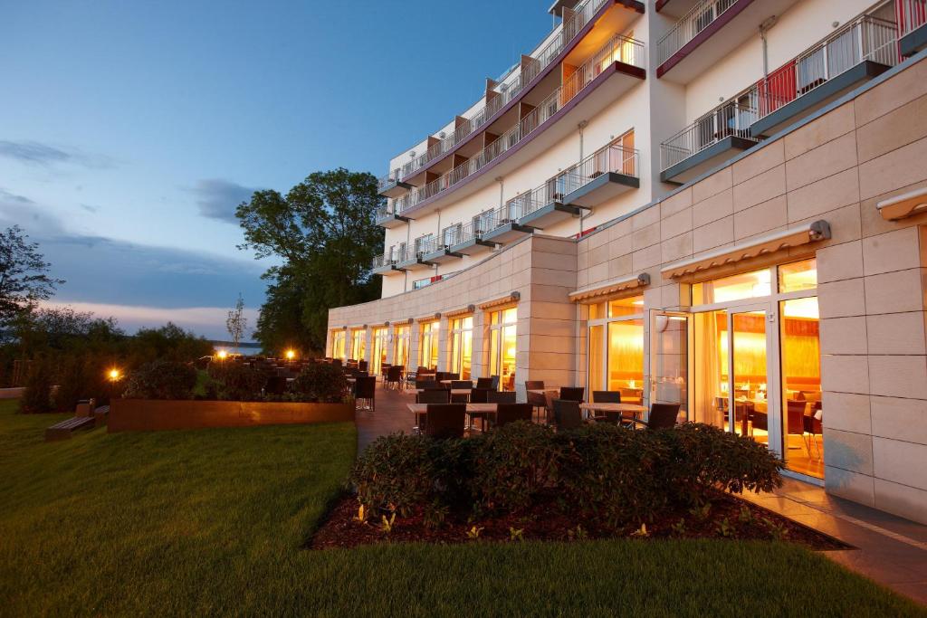 Das Gebäude in dem sich das Hotel befindet