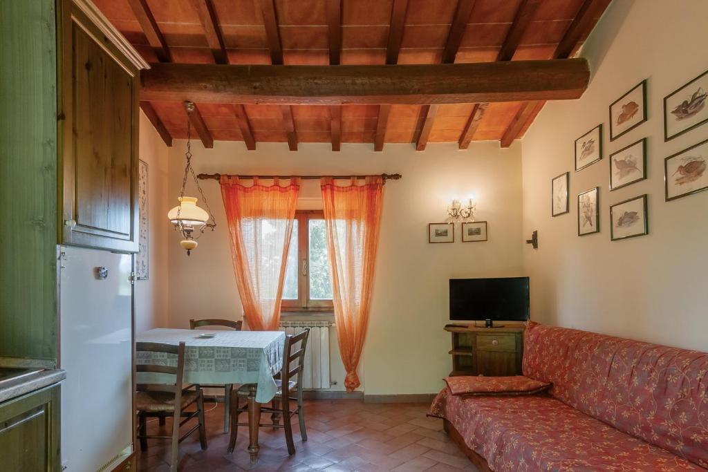 Fattoria Montalbano - Apartamento De Un Dormitorio Con Vistas Al Jardín