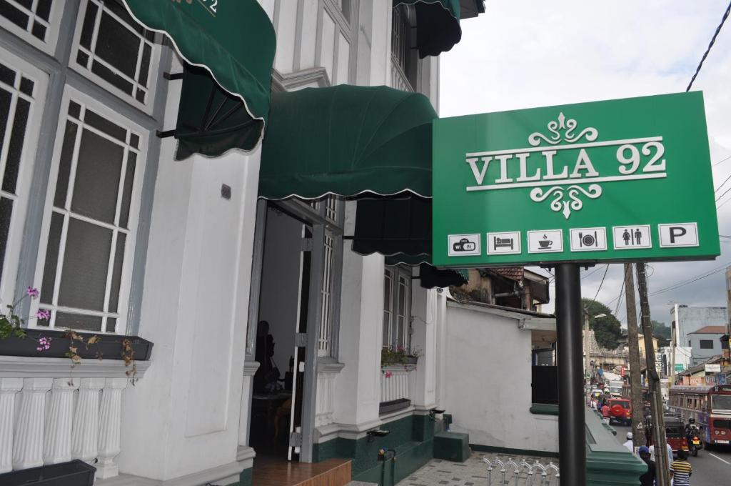 Certifikát, hodnocení, plakát nebo jiný dokument vystavený v ubytování Villa 92 City Stay