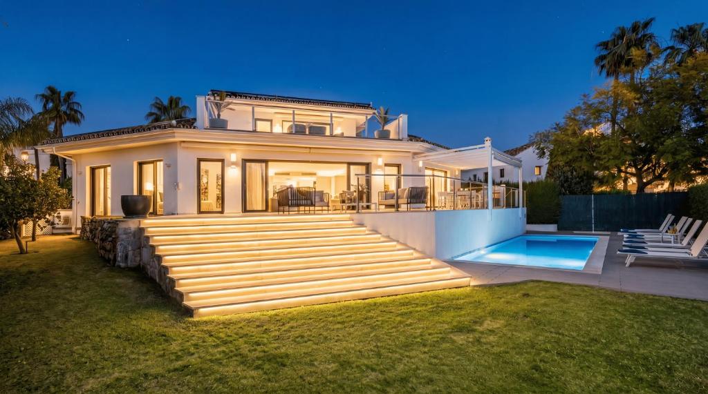 VACATION MARBELLA I Villa Sharma, Sea View Villa, Prime Location, Heated Pool, Sauna, Cine & Entertainment Room, Close to The Beach and Puerto Banus