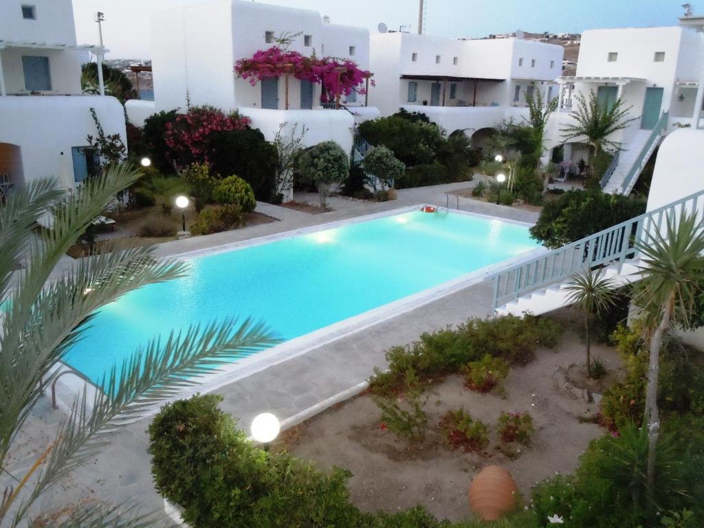 The swimming pool at or close to Anthos House