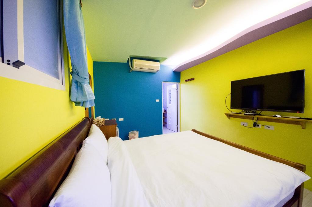 TV a/nebo společenská místnost v ubytování Baisha 31 B&B