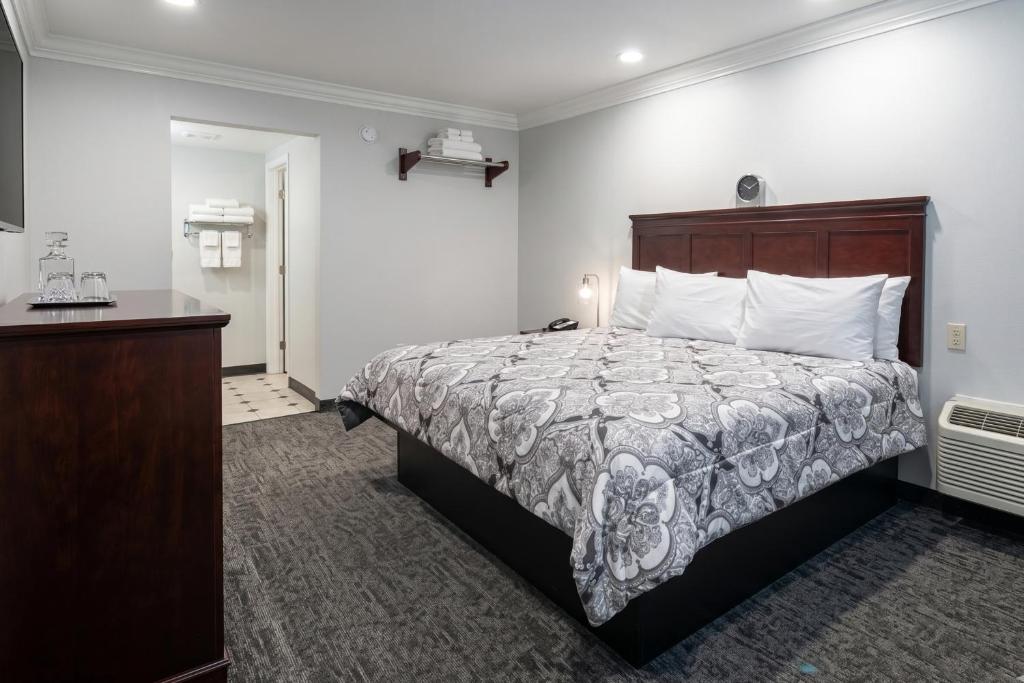 Capital City Inn Sacramento Convention Center CA - Queensize Bed Niet-roken