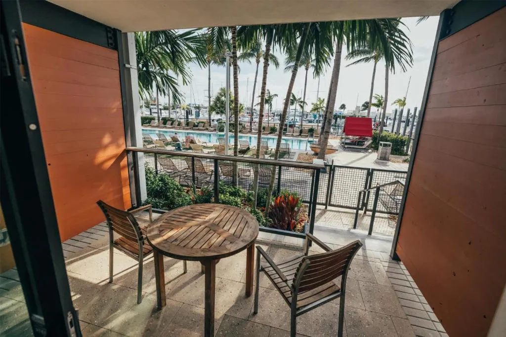 Studio with Pool View