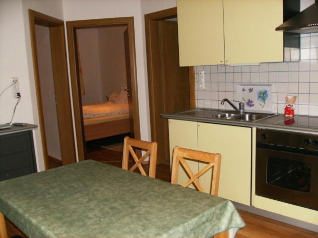 Kuchyň nebo kuchyňský kout v ubytování Weingut zur Schlafmütze
